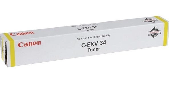 Картридж Canon  C-EXV34 Toner Y, 3784B002