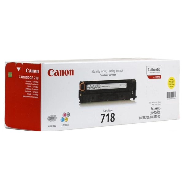 Картридж Canon  718 Y, 2659B002