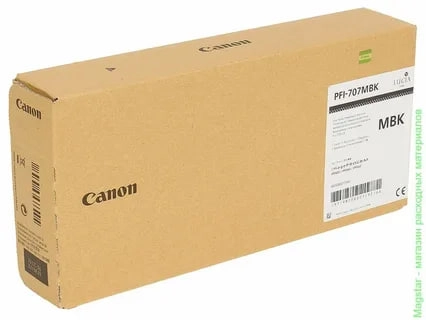 Картридж Canon  PFI-707MBK, 9820B001
