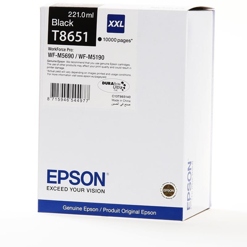 Картридж Epson  C13T865140, T8651