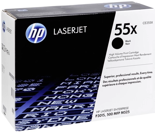 Картридж HP  CE255X, 55X