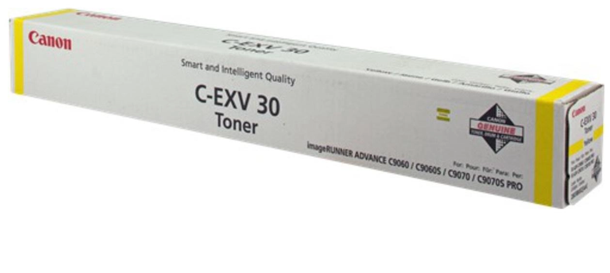 Картридж Canon  C-EXV30 Toner Y, 2803B002