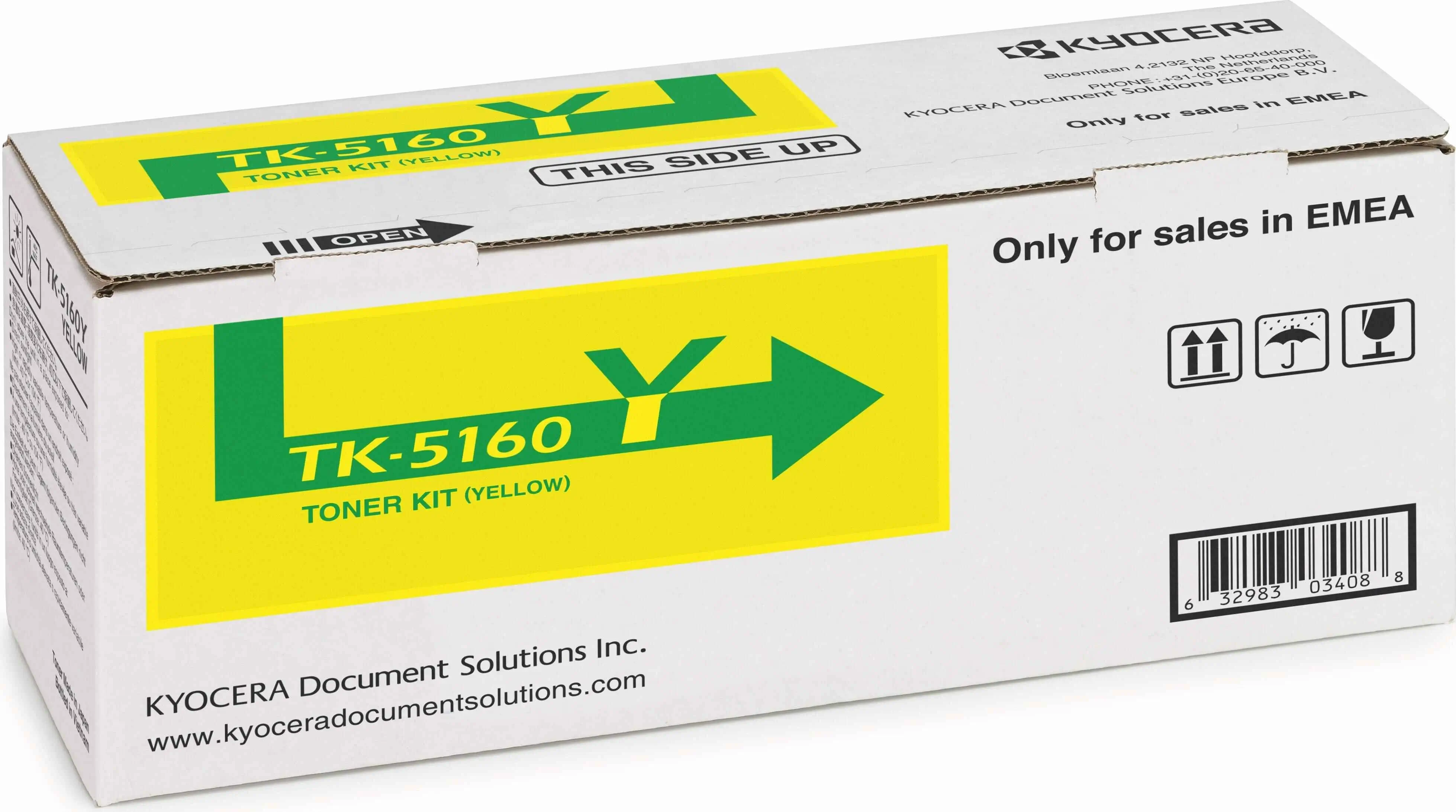 Картридж Kyocera  TK-5160Y, 1T02NTANL0