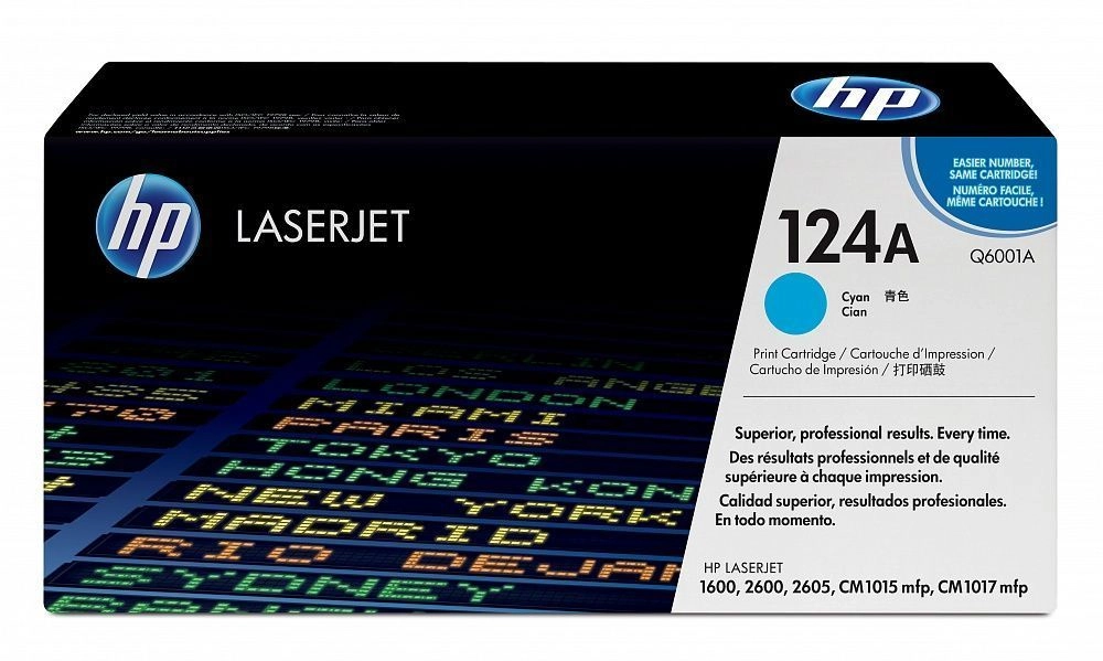 Картридж HP  Q6001A, 124A