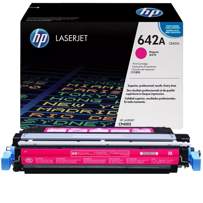 Картридж HP  CB403A, 642A