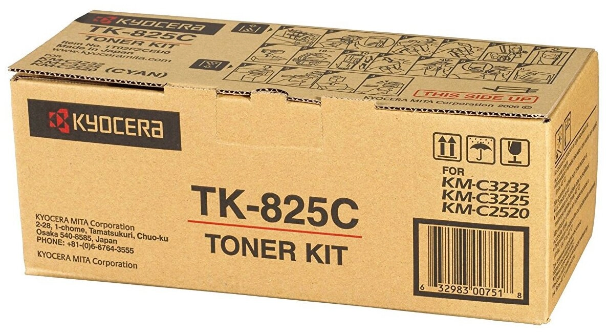 Картридж Kyocera  TK-825C, 1T02FZCEU0