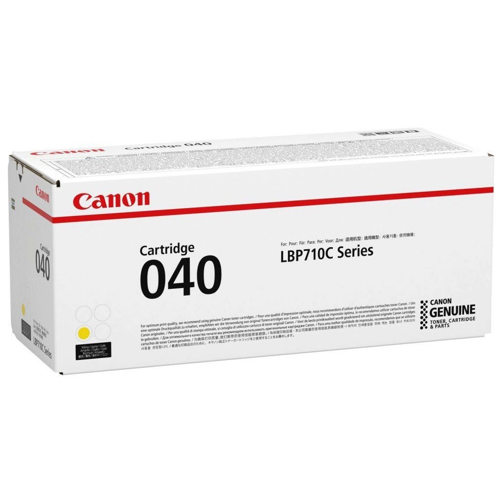 Картридж Canon  040 Y, 0454C001