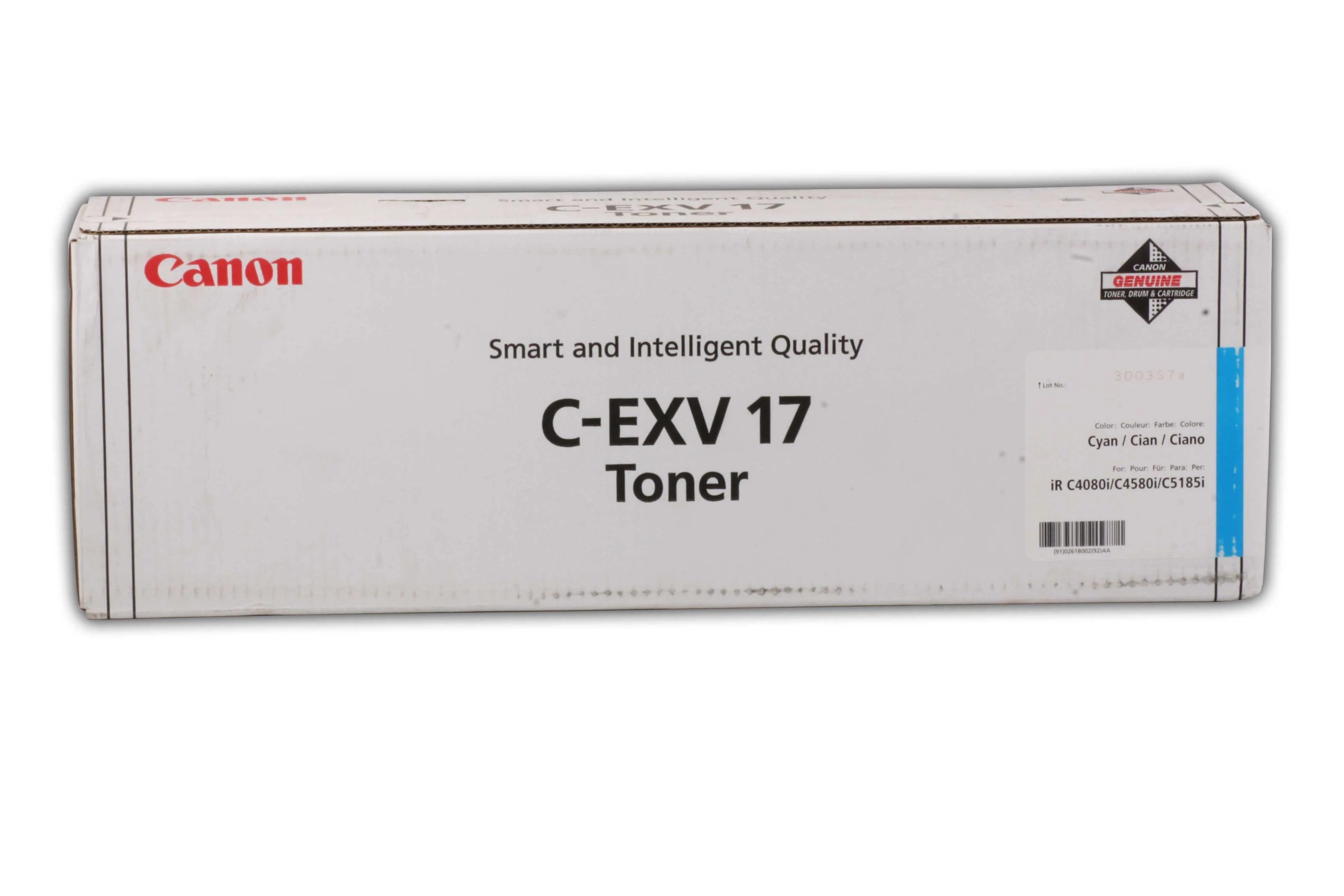 Картридж Canon  C-EXV17 Toner C, 0261B002