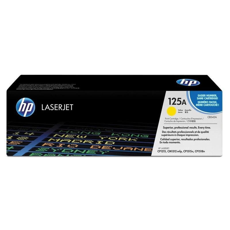 Картридж HP  CB542A, 125A