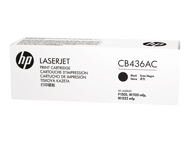 Картридж HP  CB436AC