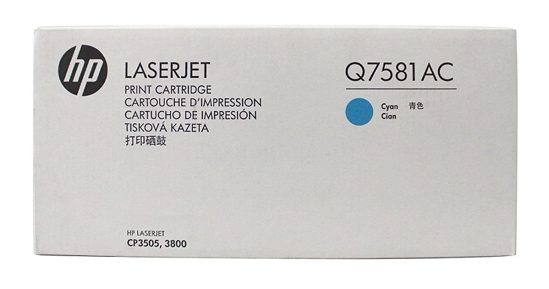 Картридж HP  Q7581AC