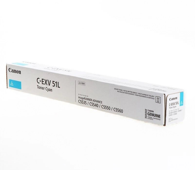 Картридж Canon  C-EXV51L Toner C, 0485C002