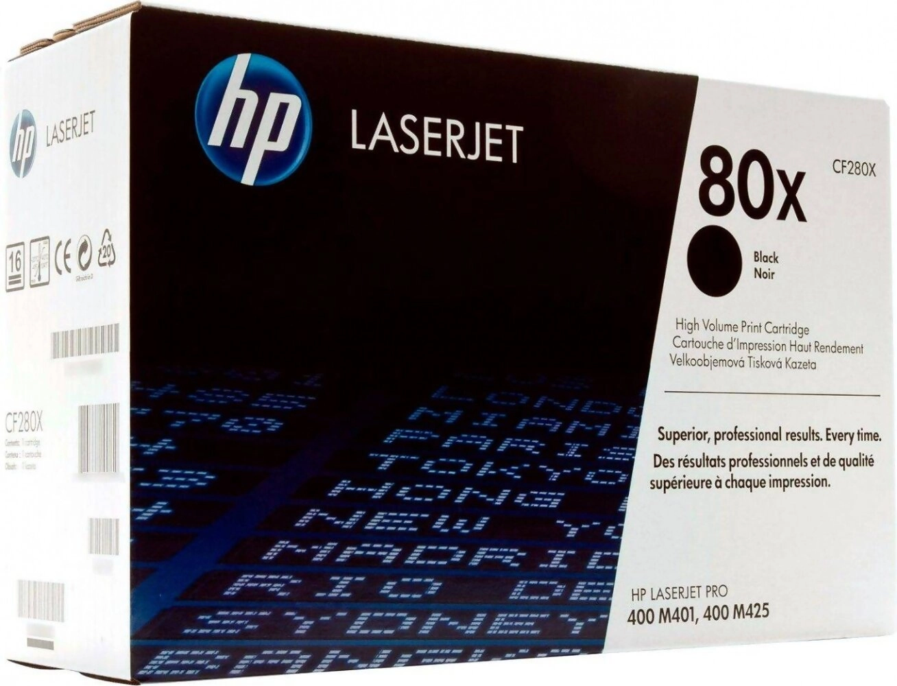 Картридж HP  CF280X, 80X