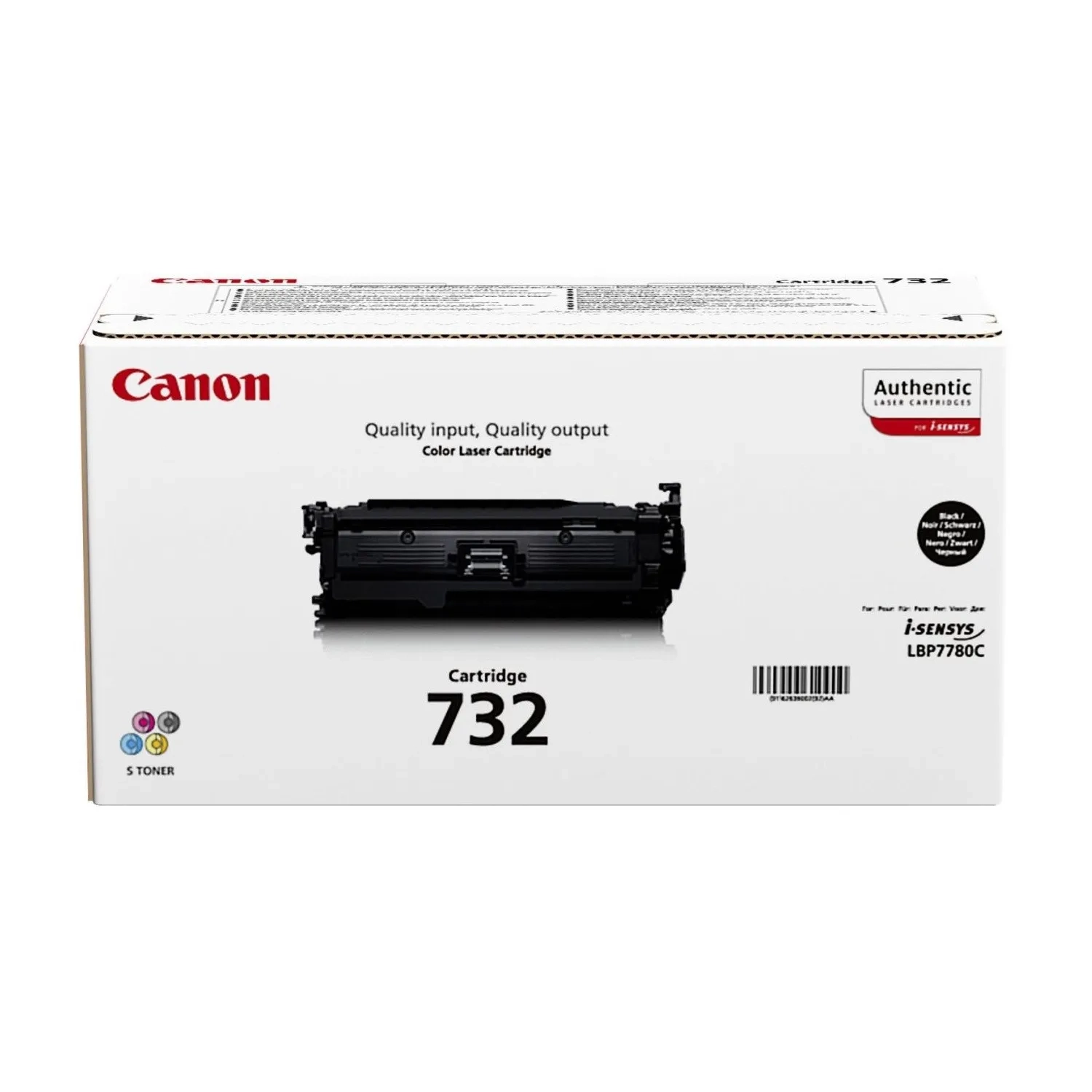 Картридж Canon  732 Bk, 6263B002