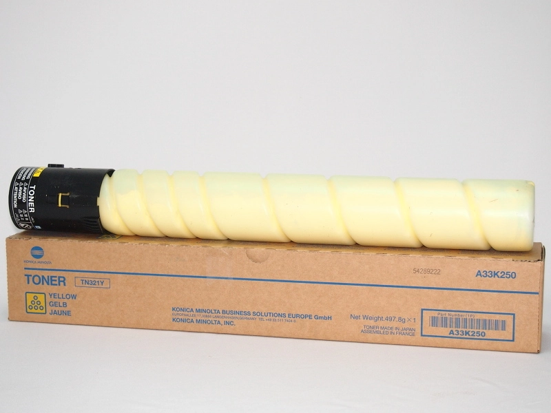 Картридж Konica Minolta  TN321Y, A33K250