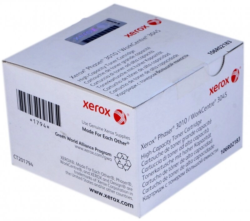 Картридж Xerox  106R02183