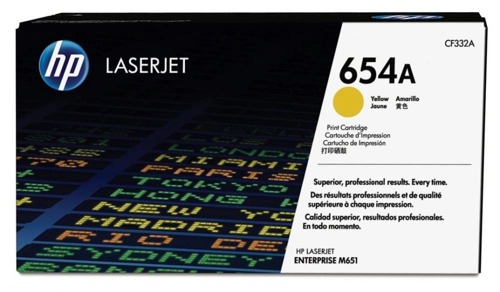 Картридж HP  CF332A, 654A