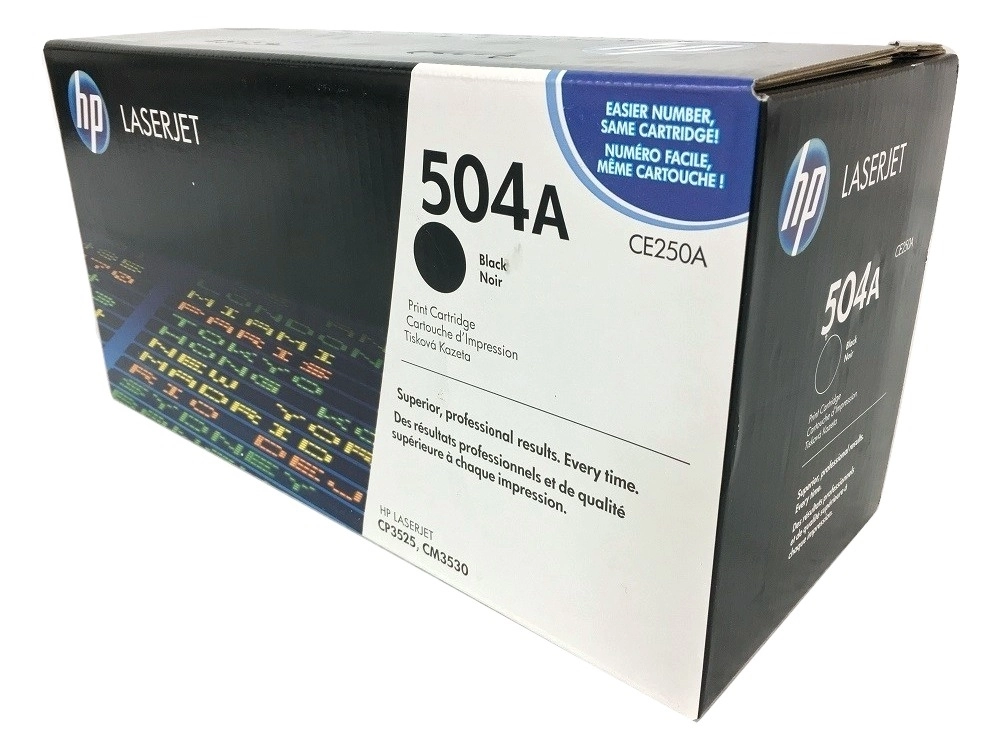 Картридж HP  CE250A, 504A