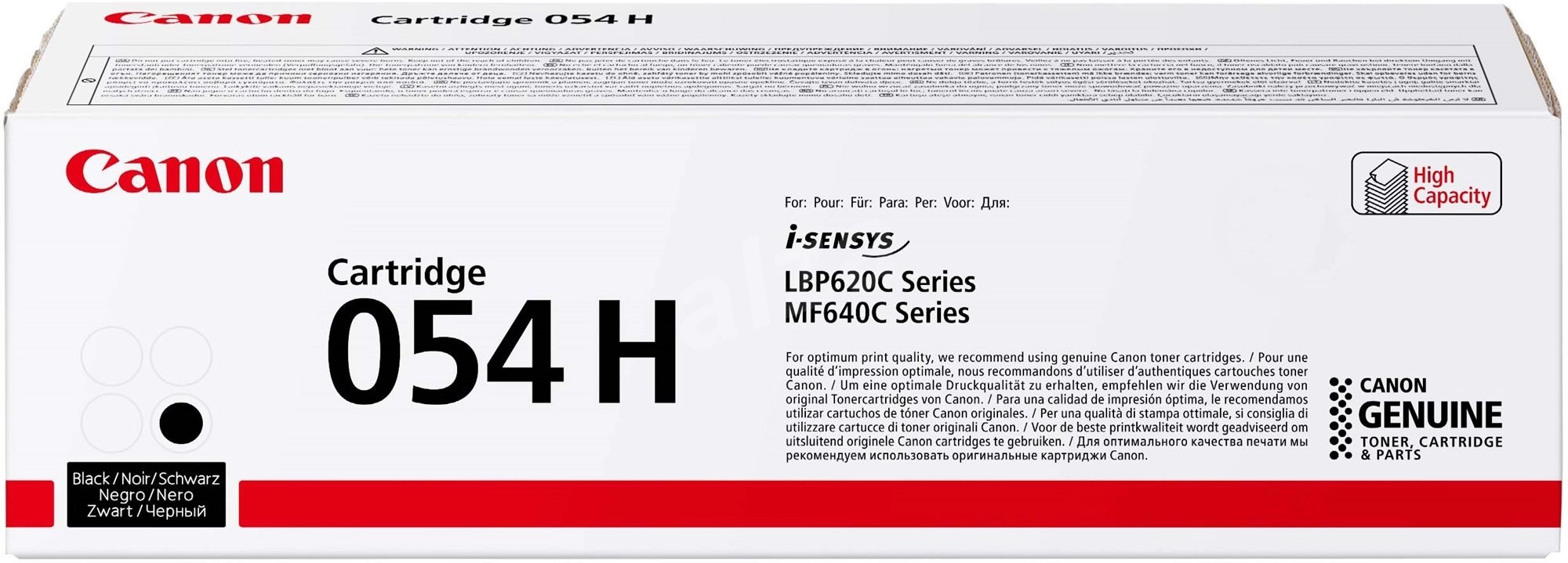 Картридж Canon  054H Bk, 3028C002