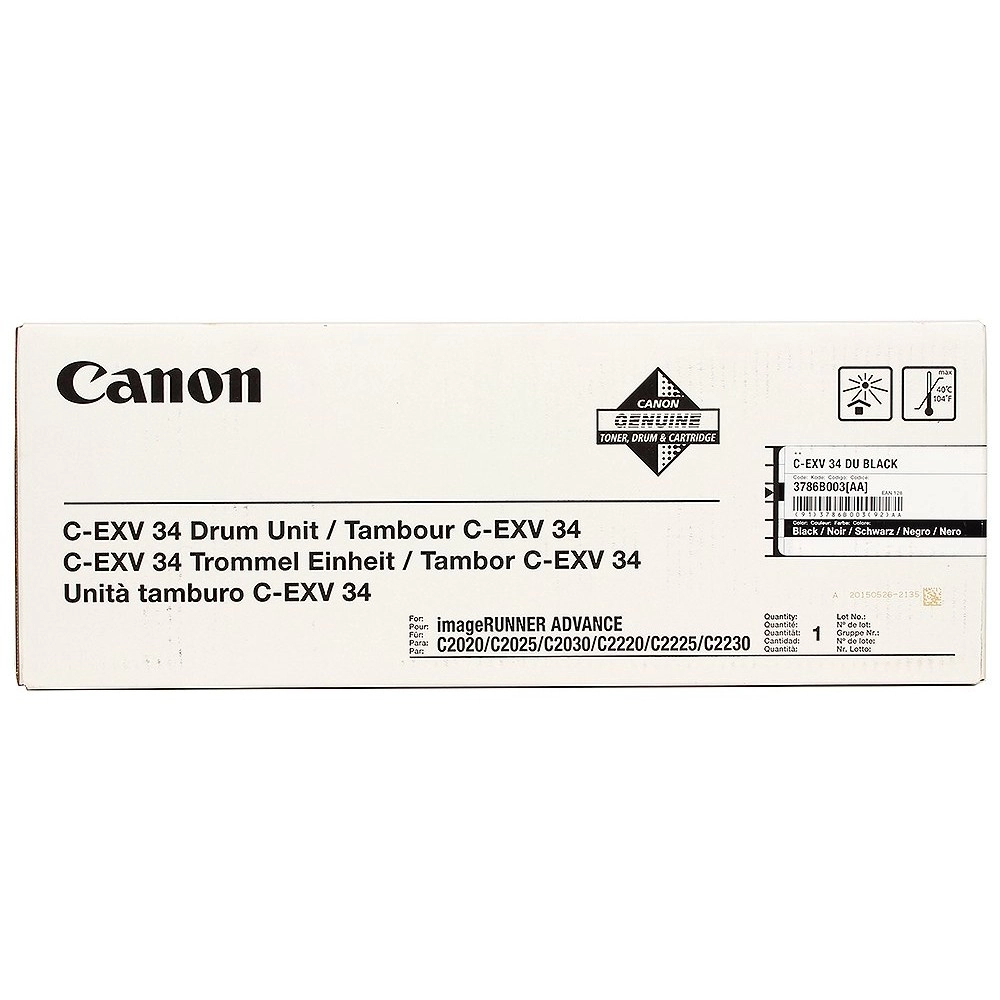 Картридж Canon  C-EXV34 Drum Bk
