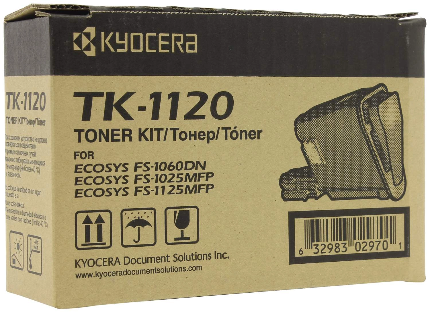 Картридж Kyocera  TK-1120, 1T02M70NX1