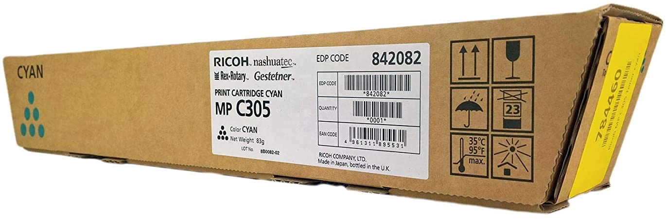 Картридж Ricoh  MP C305E Cyan, 842082 | 841595
