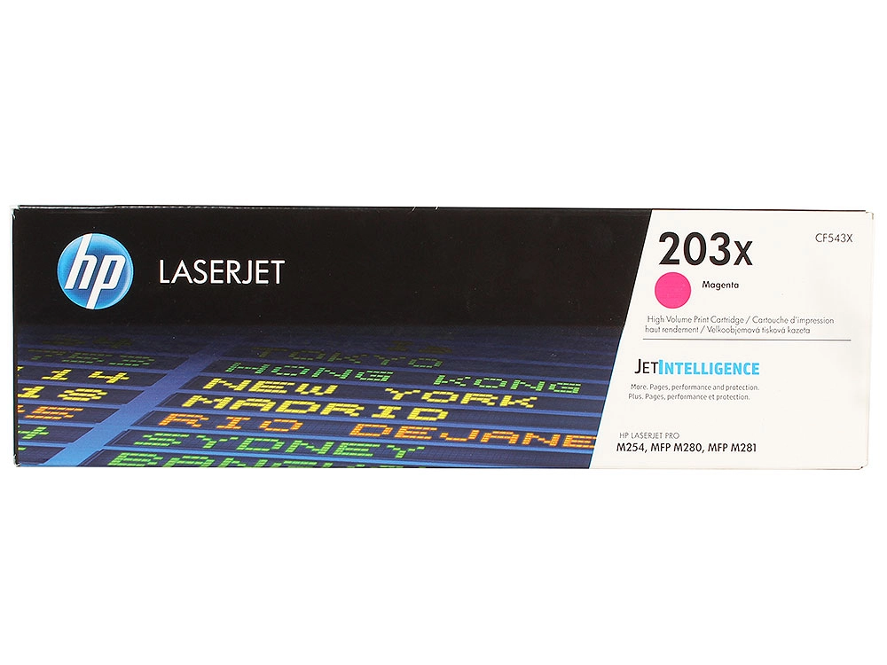 Картридж HP  CF543X, 203X