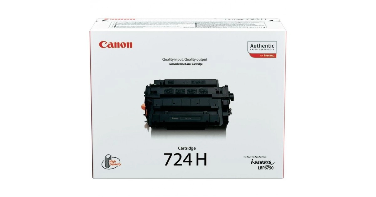 Картридж Canon  724H, 3482B002