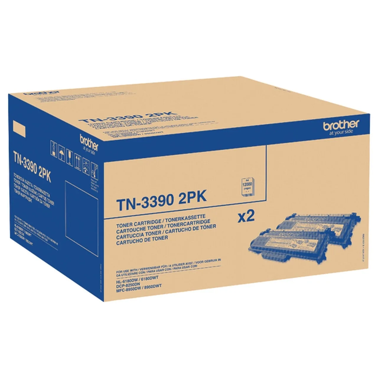 Картридж Brother  TN-3390 Twin