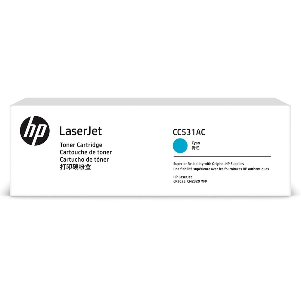 Картридж HP  CC531AC