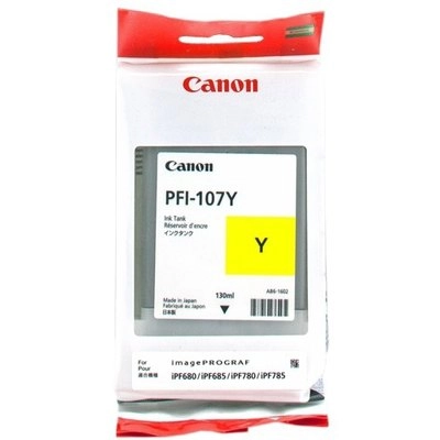 Картридж Canon  PFI-107Y, 6708B001