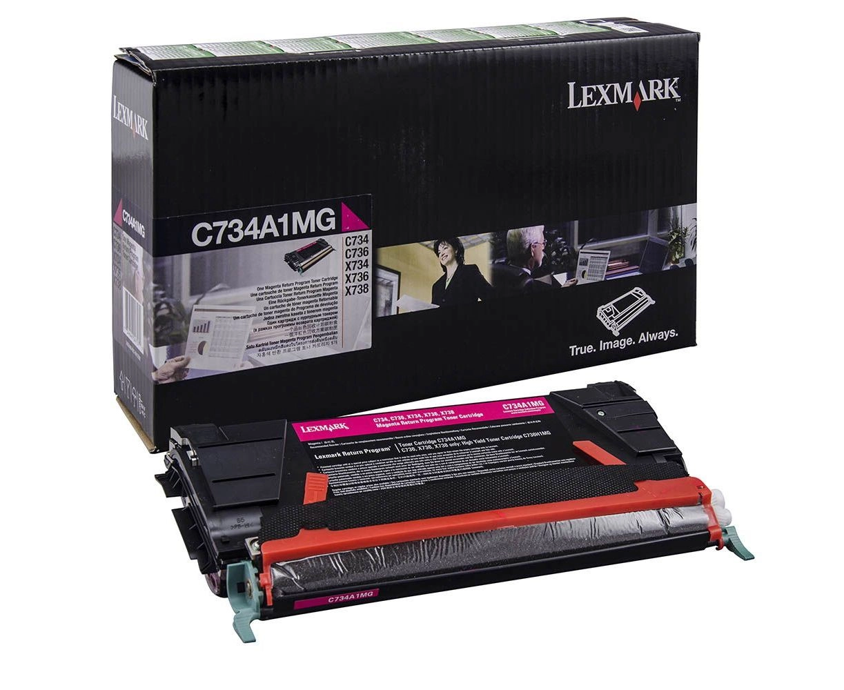 Картридж Lexmark  C734A1MG, 734A