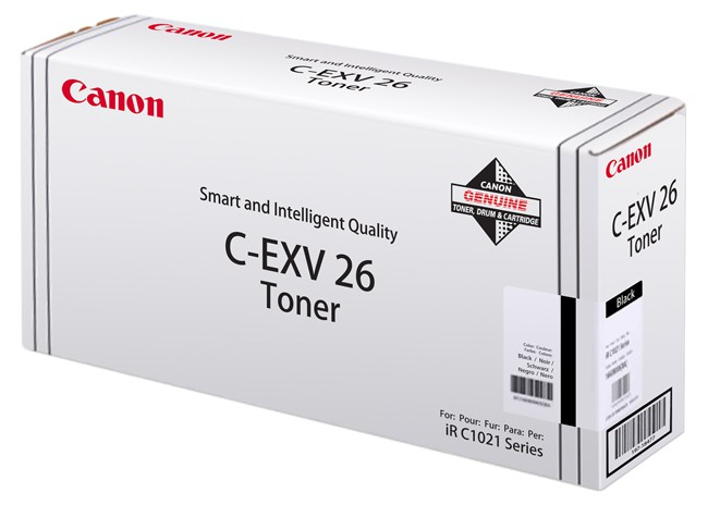 Картридж Canon  C-EXV26 Bk, 1660B006