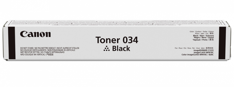 Картридж Canon  034 Toner Bk, 9454B001