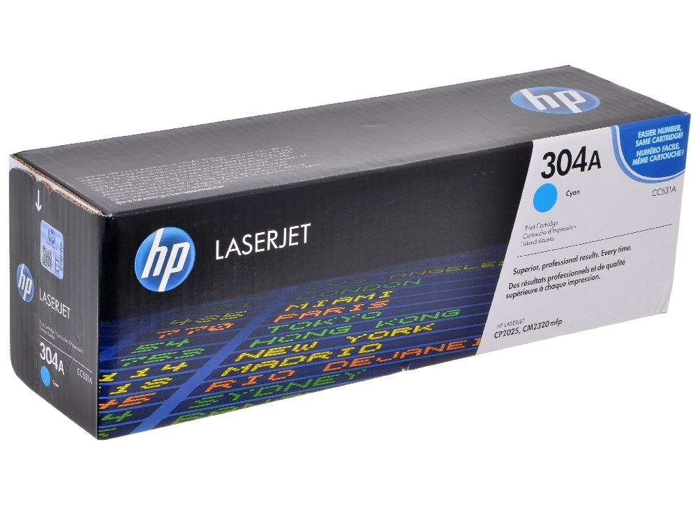 Картридж HP  CC531A
