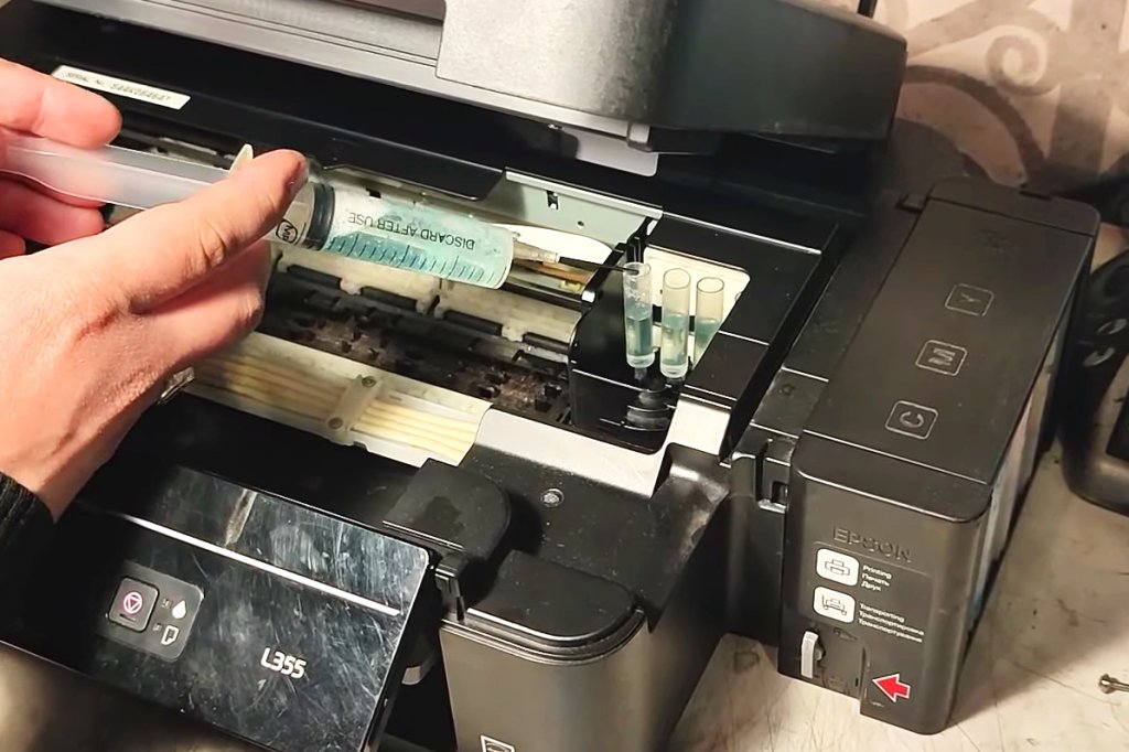 Как почистить печатающую головку?