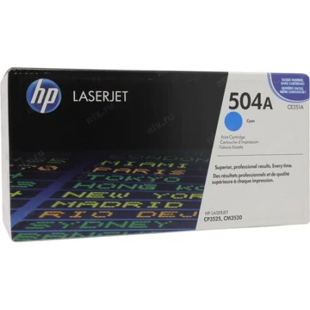Картридж HP  CE251A, 504A