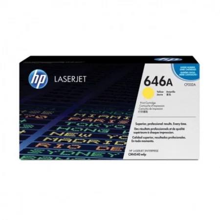 Картридж HP  CF032A, 646A